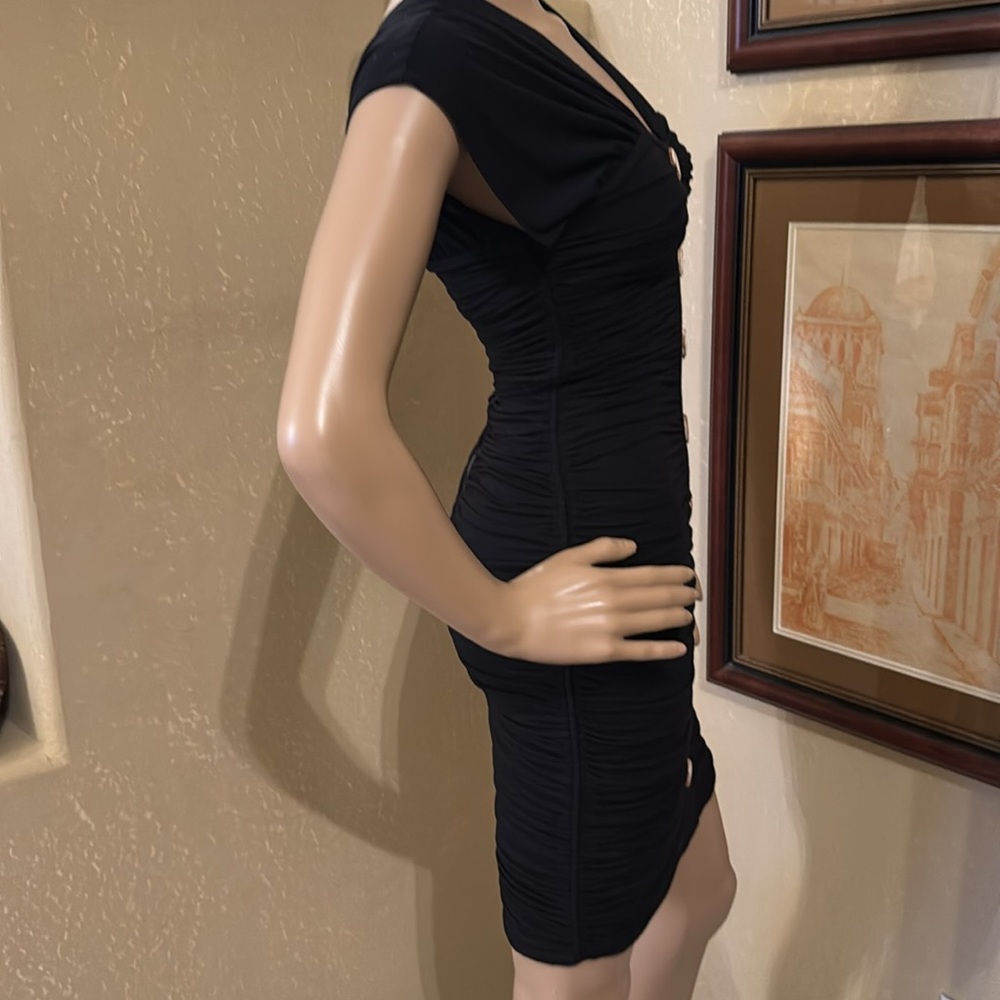 Anthropologie Plenty by Tracy Reese Marilyn Monroe Black Dress sz S - Picture 5 of 11